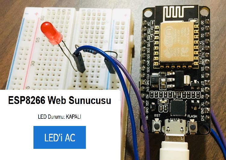 web server aç kapa butonu web server aç kapa butonu