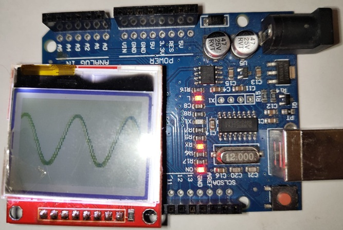 arduino hx1230 montaj resmi